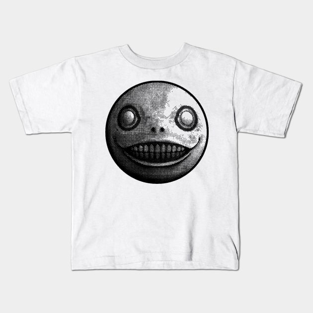 Weathered Emil Nier Automata Kids T-Shirt by TortillaChief